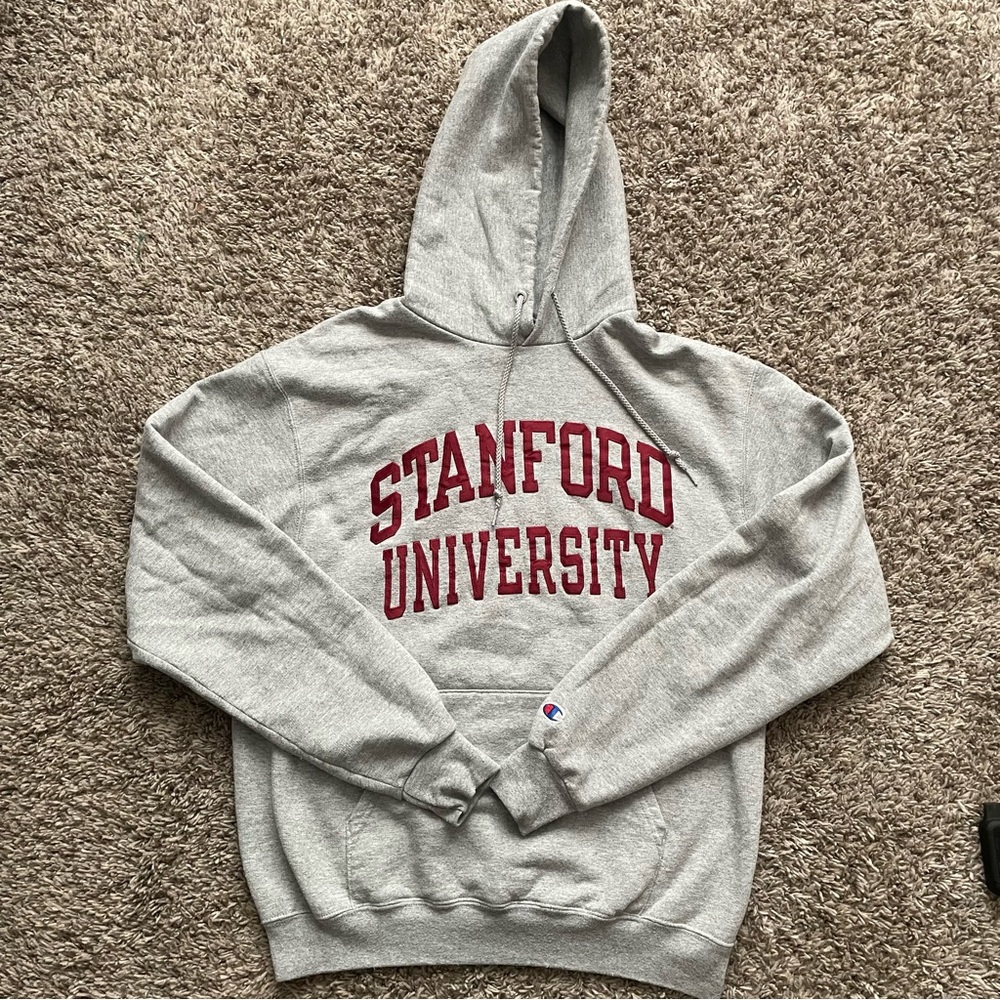 Stanford champion hoodie medium grey